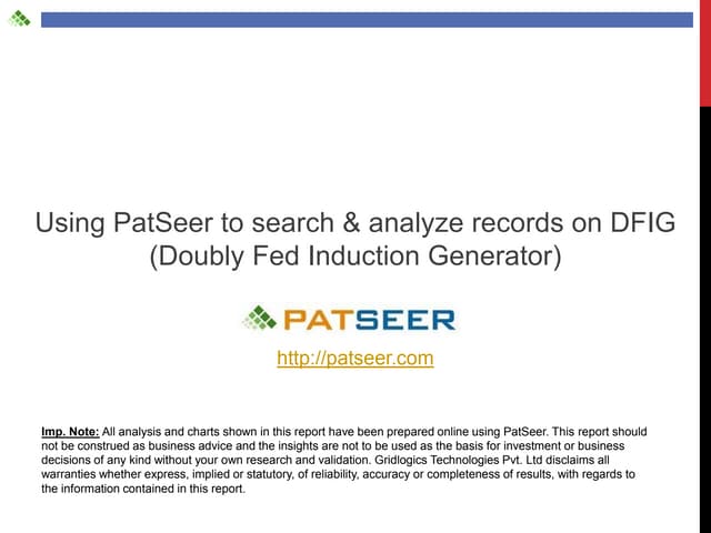 Doubly fed-induction-generator