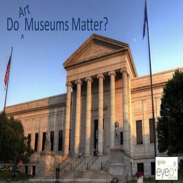 EyeO Festival 2015 Ignite Talk: Do Museums Matter?