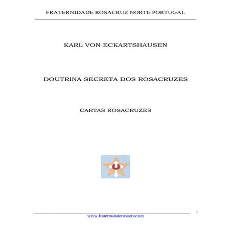 As cartas Rosacruz