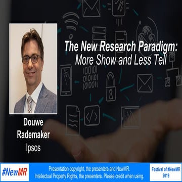 The New Research Paradigm: More Show and Less Tell