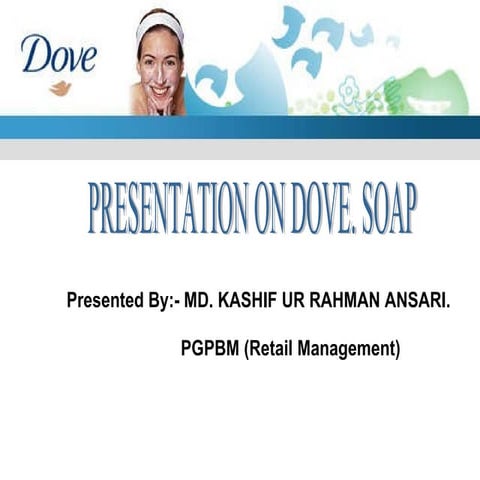 Dove soap presentation
