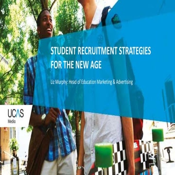 Student recruitment strategies for the new age | PPT