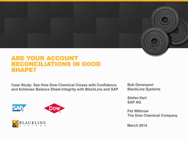 Are Your Account Reconciliations in Good Shape?