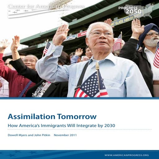 U.S. Hispanics assimilation report Dowell 