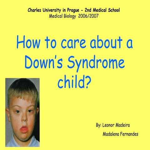 Down Syndrome Child
