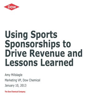 Using Sports Sponsorships to Drive ...