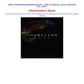 [DOWNLOAD IN ~>PDF (Chameleon Aura) @*BOOK]