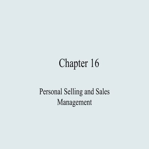 Chapter sixteen personal selling and sales promotion.pptx