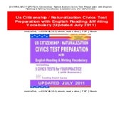 [DOWNLOAD^^][PDF]Us Citizenship / Naturalization Civics Test ...