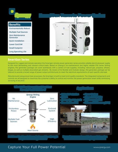 Qnergy Remote Power Generators