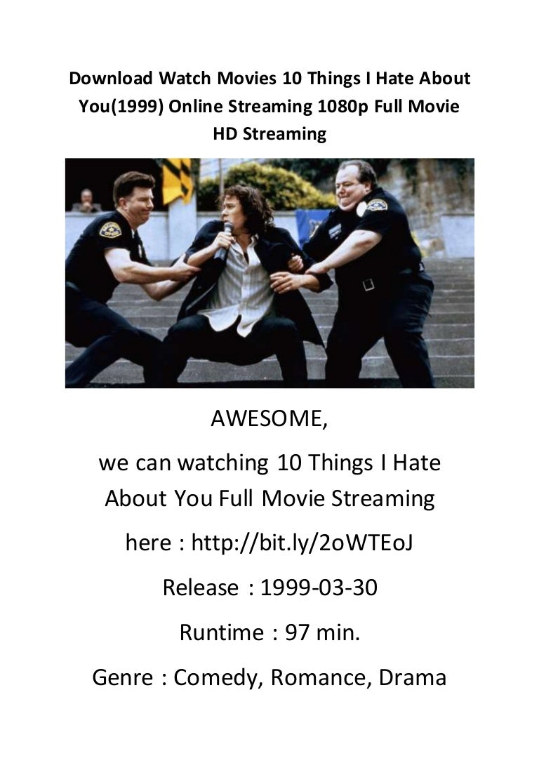 10 Things I Hate About You Streaming English