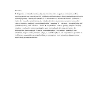 O ressurgimento da economia do dese...