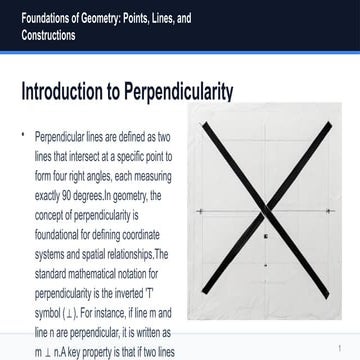 Foundations of Geometry: Understanding Parallel Lines and Constructions ...