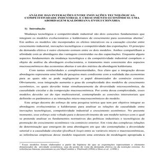 Análise das Interações entre Inovaç...