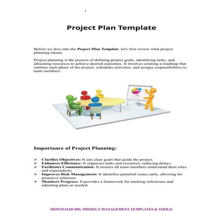 Download Advanced Project Plan Template.docx