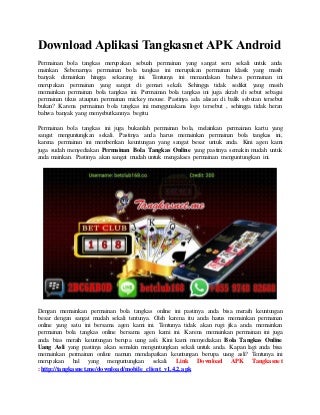 Download aplikasi tangkasnet apk android