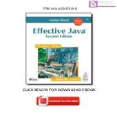 Download ebook effective java (2nd edition)