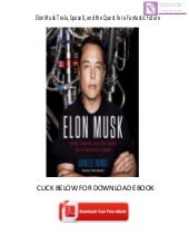 Download ebook elon musk tesla, spa...