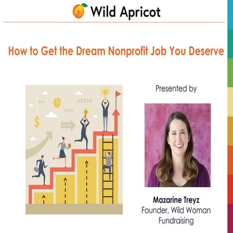 Mazarine Treyz: How to Get the Dream Nonprofit Job You Deserve