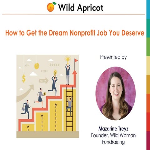 Mazarine Treyz: How to Get the Dream Nonprofit Job You Deserve