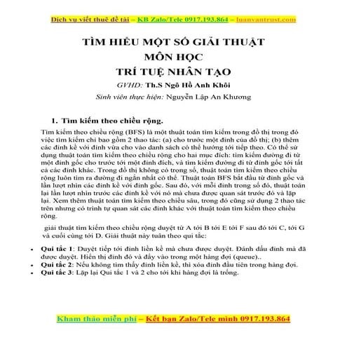 Download Free - Tiểu luận về trí tuệ nhân tạo.docx