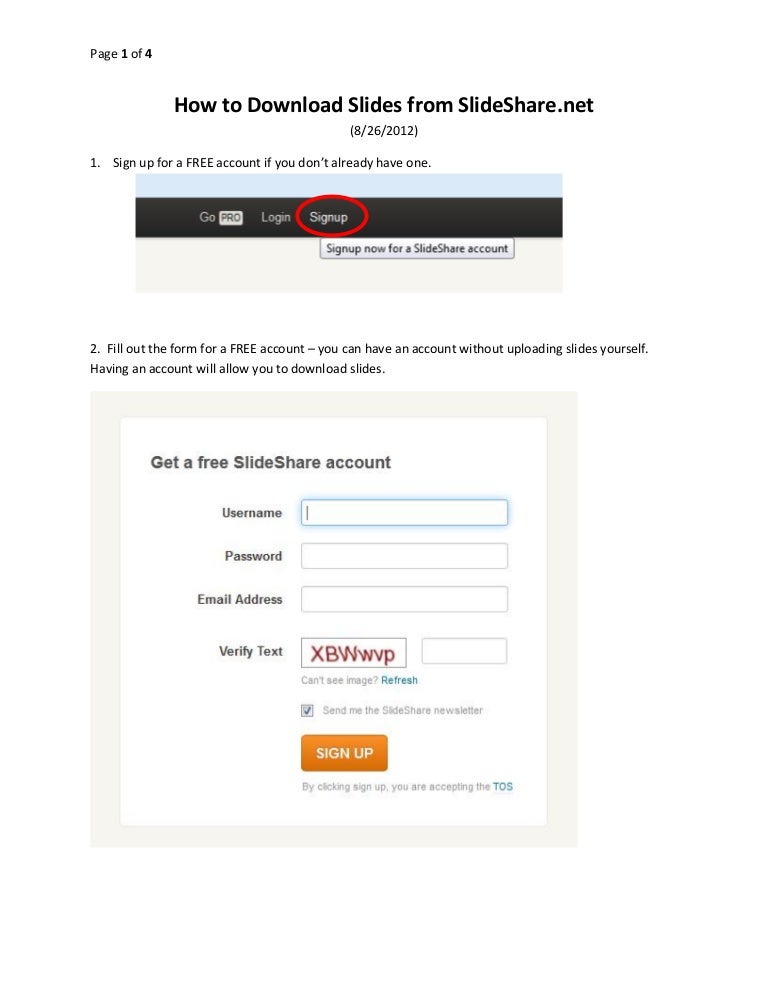download slideshare
