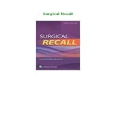 DOWNLOAD @PDF Surgical Recall PDF)