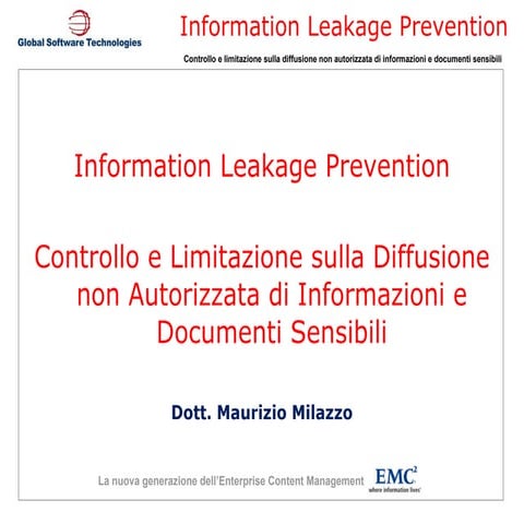 Infomation Leakage Prevention Ita
