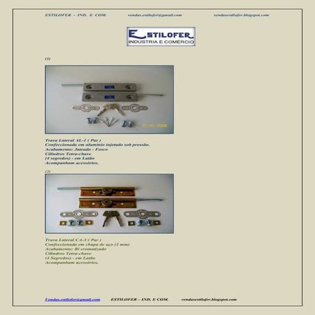 Downloads de produtos