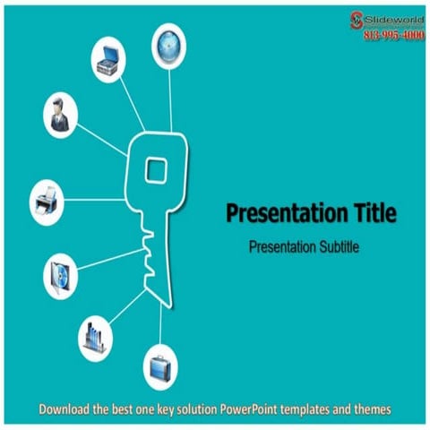Download the best one key solution powerpoint templates and themes