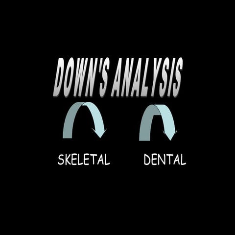 Downs analysis 1