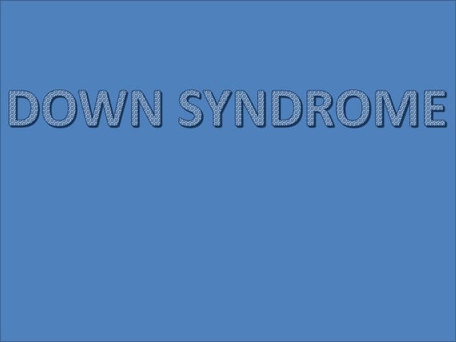 Fetal alcohol syndrome