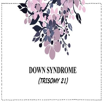 Down Syndrome: Rehabilitation Overview.pdf