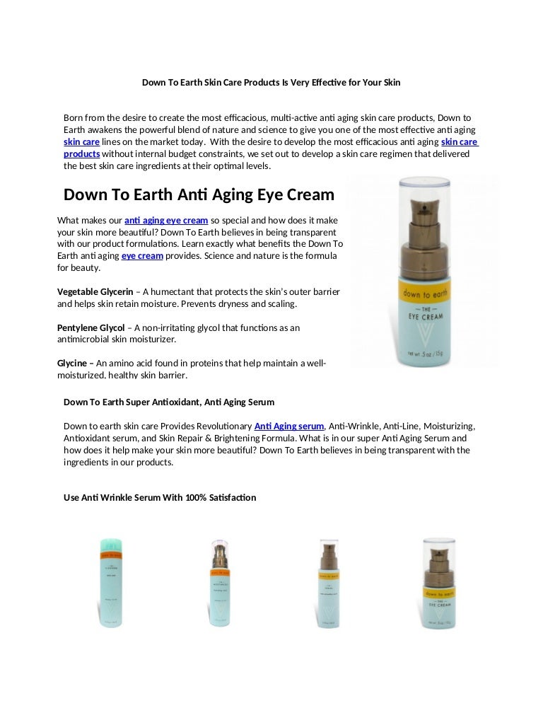 skin care products without glycerin