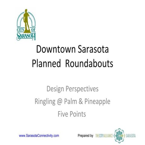 Sarasota Downtown Roundabouts Design Graphics | PPS