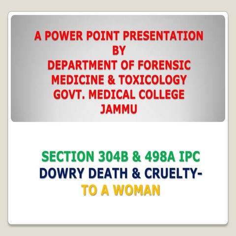 Dowry death