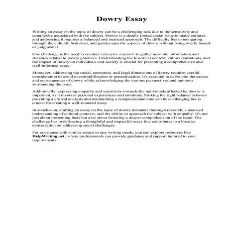Essay On Polygamy | PDF