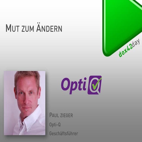 dox42day Paul Zieger - Opti-Q