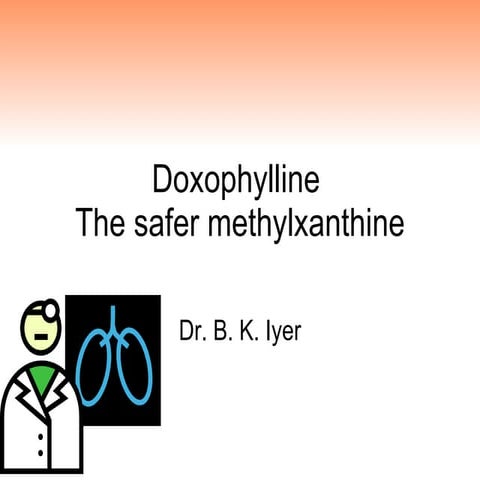 Doxophylline and asthma