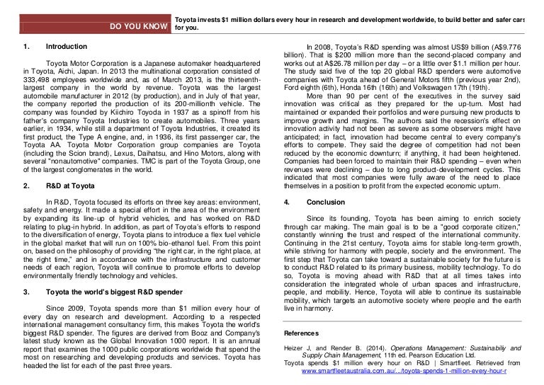 Operation management analysis picture