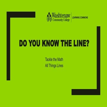 Do you know the line