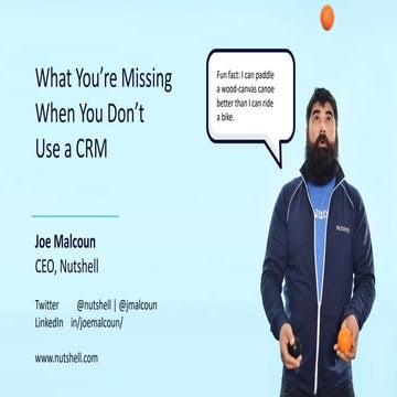BITZ BOOTCAMP DC: CRM and Customer Insights