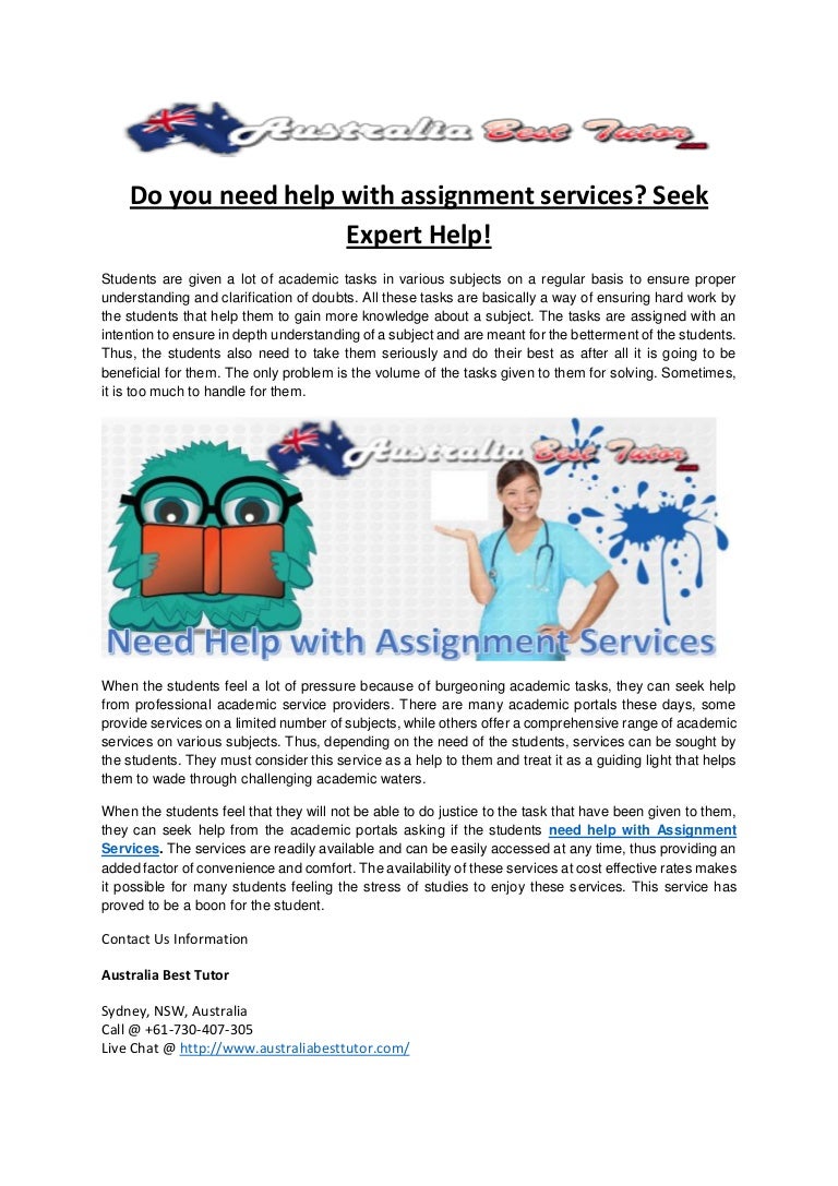 Need assignment help