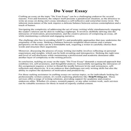 Do Your Essay.pdf