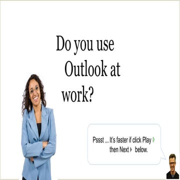 Do You Use Outlook At Work?