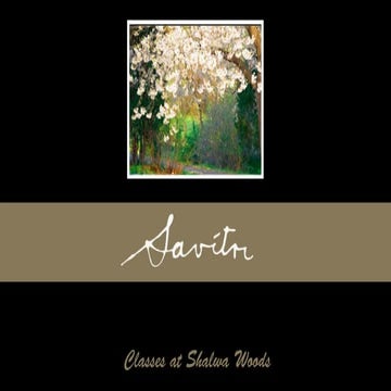 Savitri Talks: The Book of Birth and Quest - Talk 6