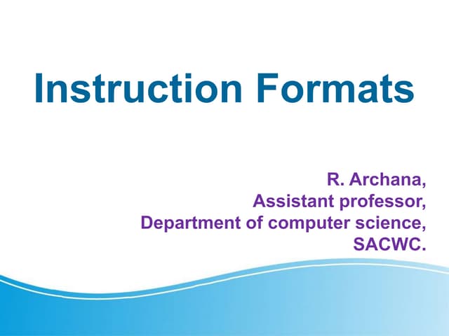DP _ CO Instruction Format.pptx