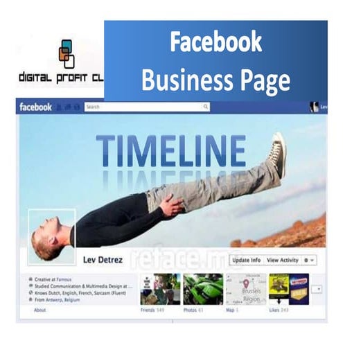 Facebook Business Page Timeline