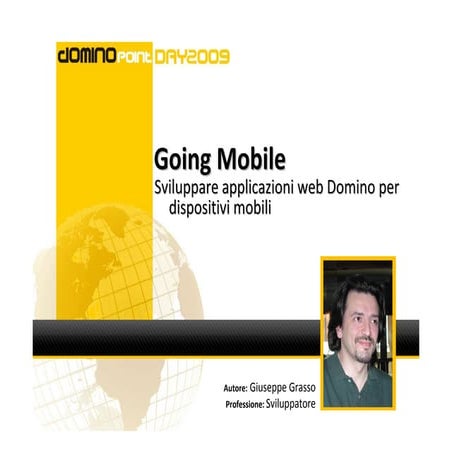 Sviluppare applicazioni Domino Web per dispositivi Mobili