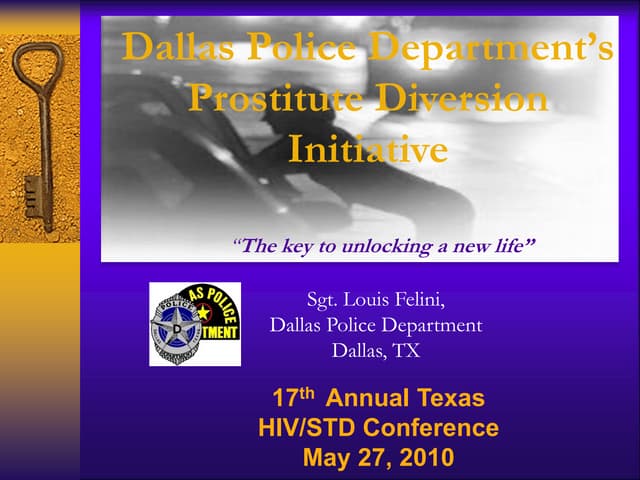 Dallas Police Department's Prostitu...